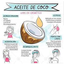 Aceite De Coco Comestible Organico Y Puro Prensado En Frio
