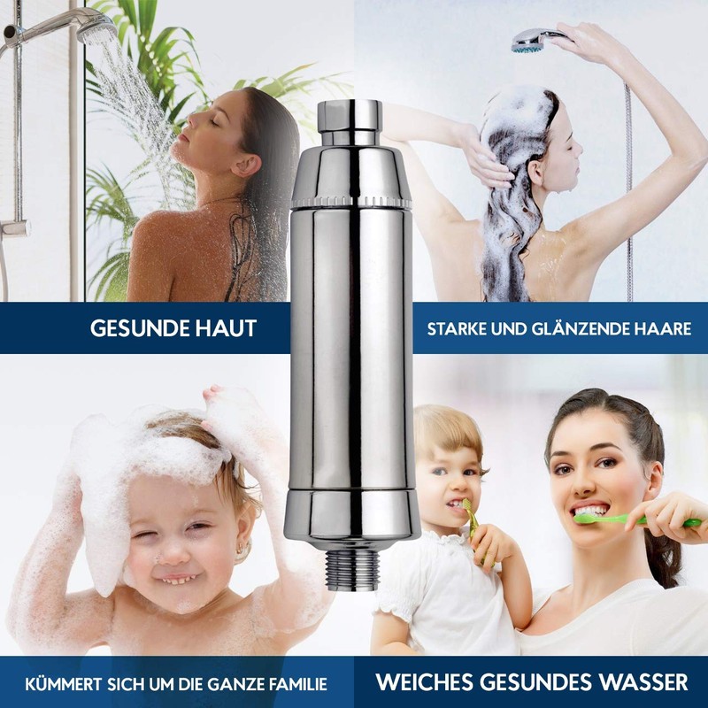 Smarald® Anti-Chlorine Shower Filter for Showers and Bath