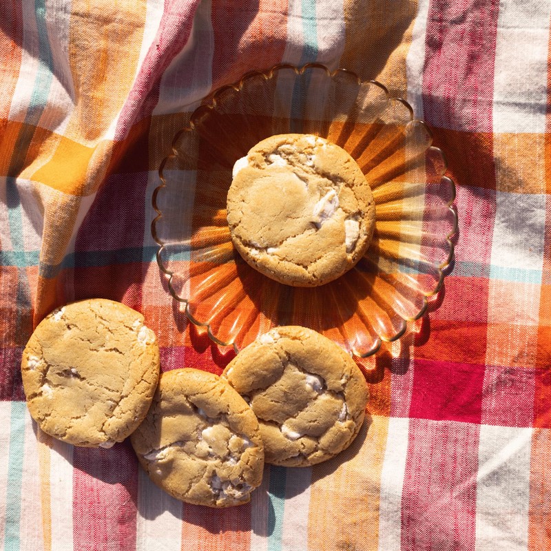 The Cravory: Salted Caramel Cream Cookies - 6 cookies, 2.0