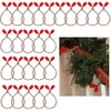 25Pcs Christmas Garland Ties Flexible Decorative Twist Ties, Reusable and