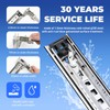1 Pair Heavy Duty Drawer Slides Full Extension Side Mount