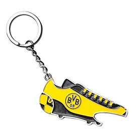 Borussia Dortmund BVB Keyring with Shopping Chip and Opener