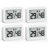 VOCOO Mini Indoor Hygrometer, Indoor Thermometer, Digital Thermometer, Hygrometer with