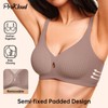 Bras for Women No Underwire Wireless Push up Bra Full