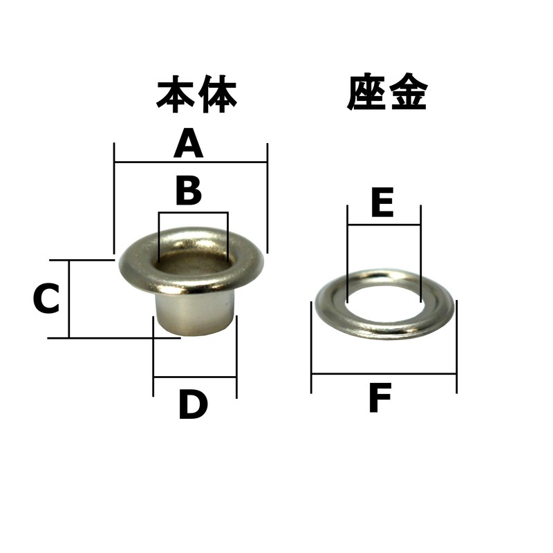 Ichinen Access Family Tool 56036 Grommet #200 (Long Legs), Gold,
