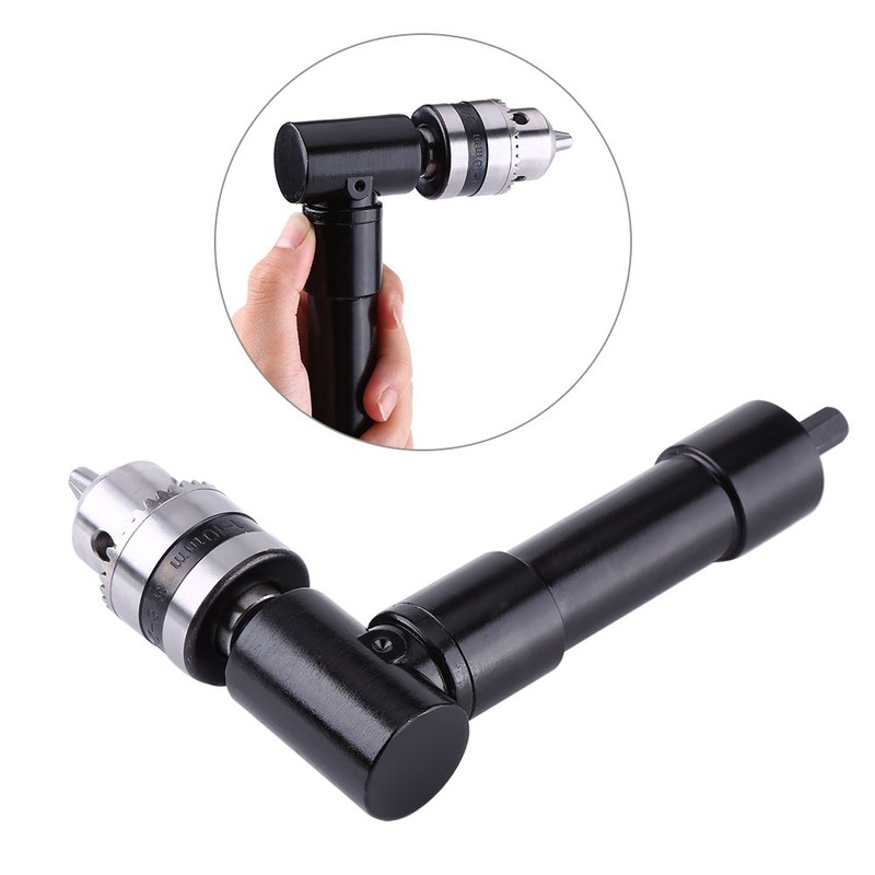 Aluminum Head Right Angle Drill Attachment Adapter, Walfront Right Angle