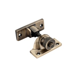 Brighton Victorian Brass/Chrome/Antique SASH Screw Down Wedge Window Fastener (Antique Brass)