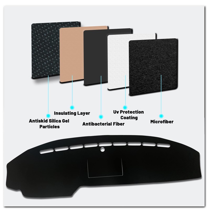 Dashboard Dash Board Cover Mat Pad Carpet Non-Slip Custom Compatible