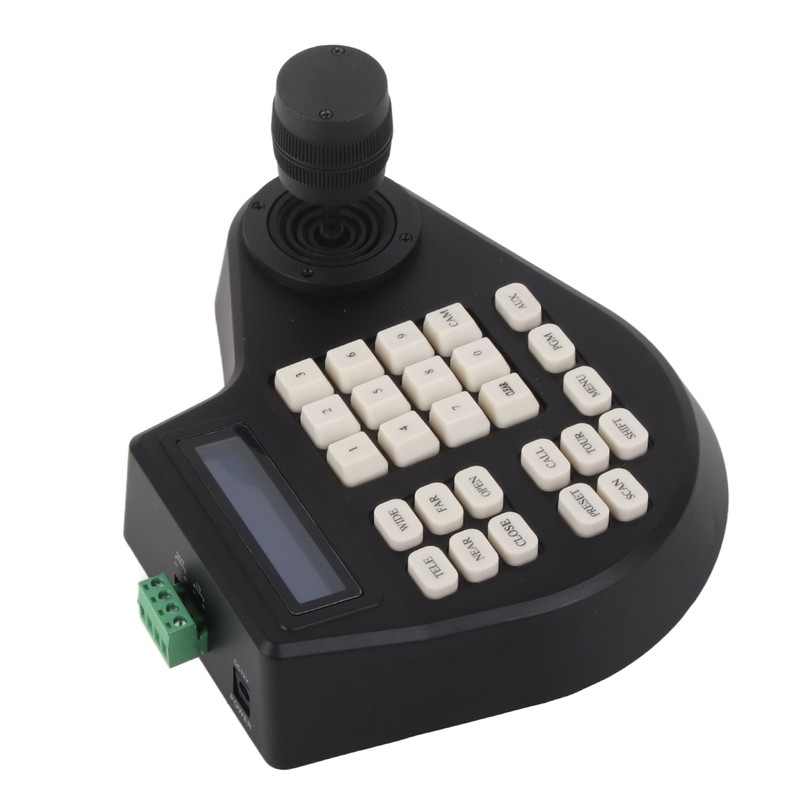 3D PTZ Camera Keyboard RS485 PTZ Joystick Controller LCD Display