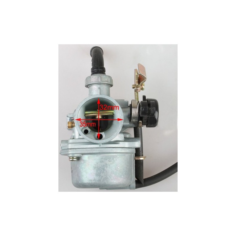 X-PRO 19mm Carburetor w/Cable Choke for 50 cc 70CC 90