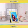 Icona Bay 7x5 Picture Frames (Yellow, 3 Pack), Coloured Solid