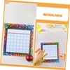 TEHAUX 100pcs Preschool Reward Chart for Boys and Girls Engaging