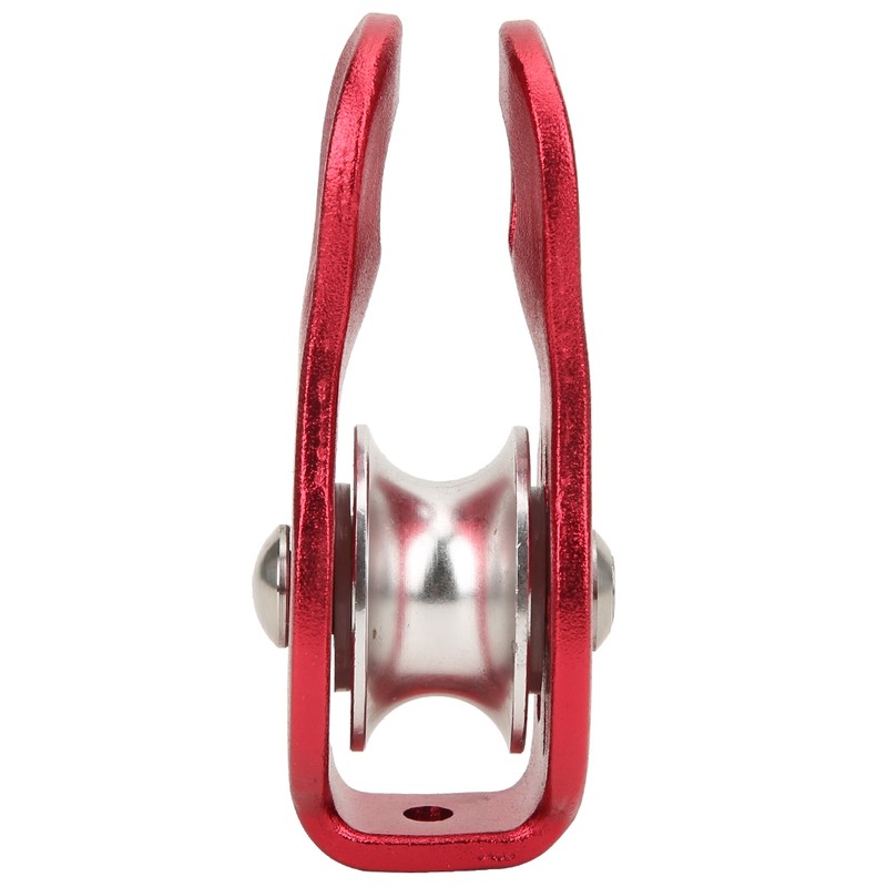 Outdoor Portable Climbing Metal Hardware Single Sheave Fixed Pulley with