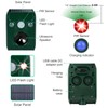 Solar Animal Repeller. Ultrasonic Animal Repellent. with Flashing LED Light