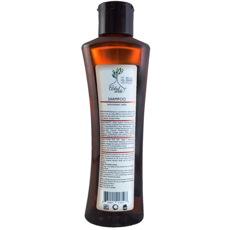 Arbol Verde Kit 2 Anti-Fall Shampoo 500 ml and 3