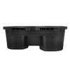 munirater Black Console Cup Holder Insert Center Drink Bottle Holder