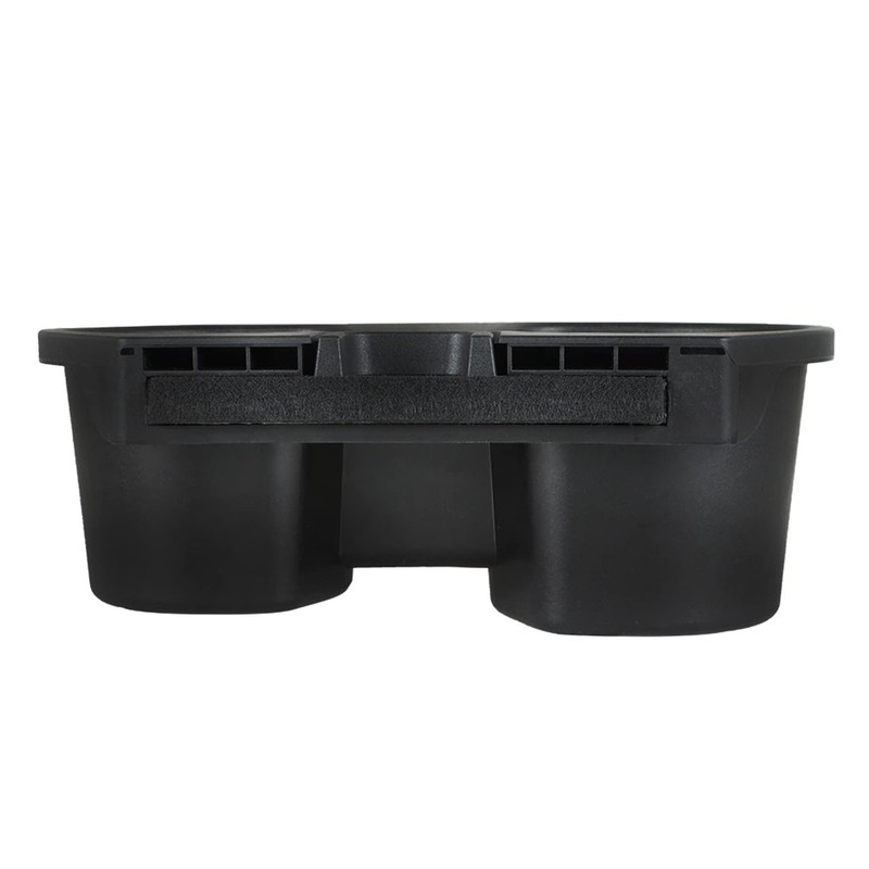 munirater Black Console Cup Holder Insert Center Drink Bottle Holder