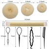 Hair Bun Shaper Set, Include 3 Pieces Hair Bun Donut,