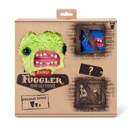 Fuggler Fuggler Fugg Family by ZURU Funny Ugly Monster, Plush, Collectible, Toy (Screech)