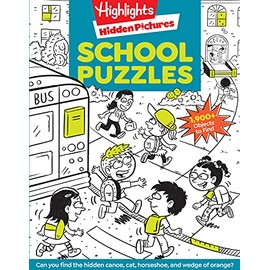 School Puzzles (Highlights Hidden Pictures)