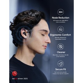 Welove Creations Welove Ultra-Comfy Earplugs with First-Ever Cleaner for Sleep,Focus,Noise Sensitivity | Hearing Protection | Customizable Fit | 18dB (NRR) Noise Reduction