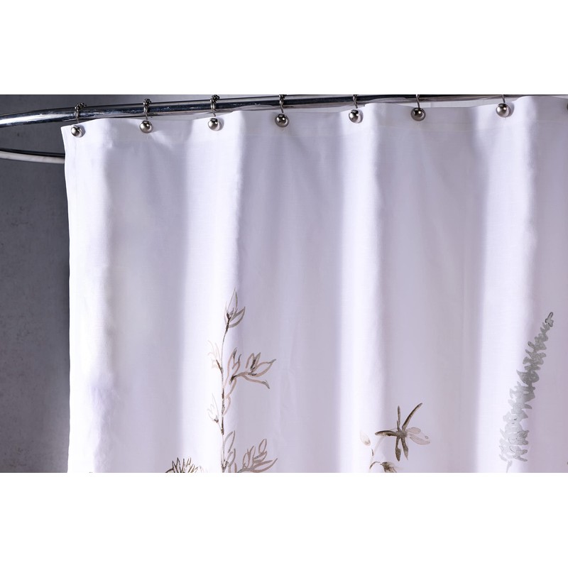 Maison d' Hermine Shower Curtain 100% Cotton One Panel 70"x72"