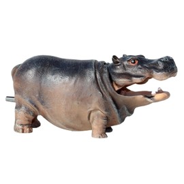 Air Bubbler for Fish Tank - Oxygen Fish Pump Resin Hippo Aquarium Bubbler,Pneumatic Landscape Decoration Gallon Air Stone for Aerator