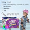 Nattork 8 Pack 82A Light up Roller Skate Wheels 54