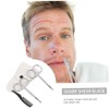 4pcs Precision Beard and Nose Hair Scissors Set Stainless Steel
