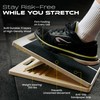Calf Stretcher – Wooden Portable Slant Board for Calf Stretching