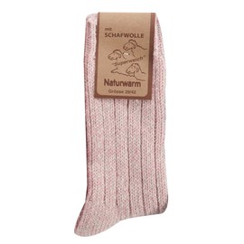 Leo Design 3 Pack Natural Premium Norwegian Women Merino Wool socks, Blend of Lambs wool and cotton Socks, Heavy wool, Thick soft & Warm sock, Thermal socks. 1Blue, 1Pink, 1White (Mix 1, 3-5)