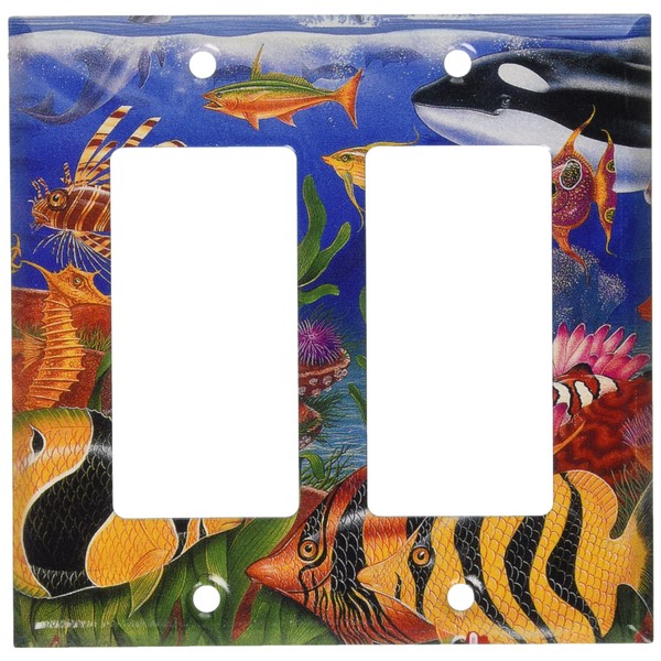 Art Plates - Sea Life Switch Plate - Double Rocker
