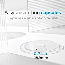 Biogenique Cordyceps - 60 Capsules Mushroom Extract 500mg -Enhances Energy & Stamina, Natural Immune & Antioxidant Support - Mushroom supplement Made in Canada, Non-GMO, Vegan