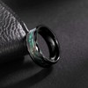 Frank S.Burton Tungsten Rings for Men Women Wedding Bands 8mm