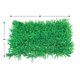 Packaged Tissue Grass Mats Party Decoration Pack of 4