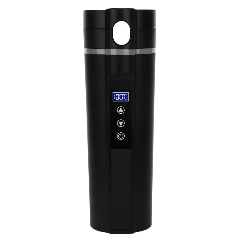 Electric Heated Travel Mug 450ml Smart Temperature Control Low Noise