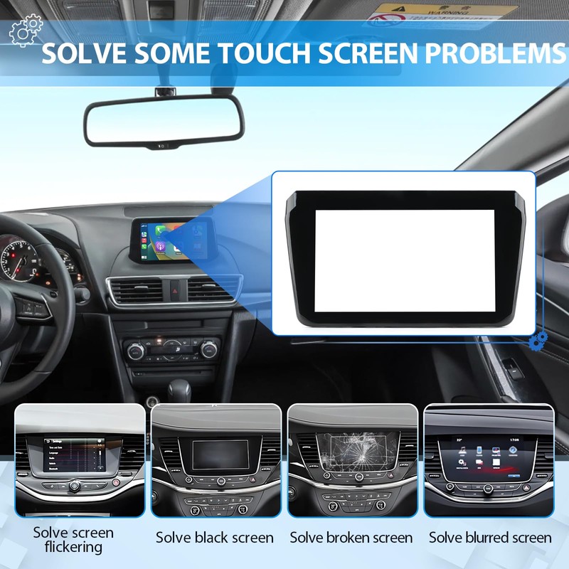 7 Inches for Mazda 3 2017 2018 Screen Replacement Display