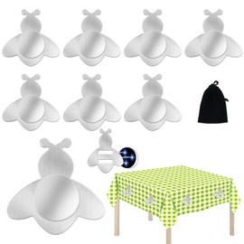 Pack of 8 Tablecloth Weights for Outdoors, Stainless Steel Tablecloth Weights Magnet, Tablecloth Weights Outdoor Extra Heavy, Tablecloth Clip Stainless Steel, Tablecloth Weight Weights for Outdoor Use