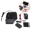 One Handed Gaming Keyboard Mouse, Wired Gaming Keyboard Mouse with