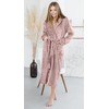 NY Threads Premium Women's Robe Plush Soft Long Bathrobe Warm
