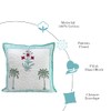 HOMEMONDE Ultra Soft Quited Throw Pillow Covers 18x18 inches -