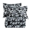 Chezmoi Collection Soft Microfiber Printed Military Camo Bedding Set 3-Piece