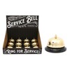 Golden Desk Bell Service Bell for Schools Restaurants Hospitals Hotel