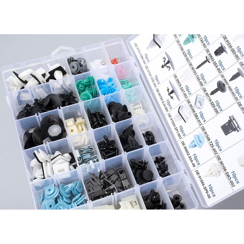 OAUTOO 260pcs for Honda & Acura Auto Body Interior and