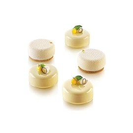 Silikomart Essenziale30 Silicone Mold with 15 Cavities, Ea 1.77 Inch Diameter x 0.78 Inch High