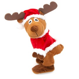 Musical Christmas Reindeer - Reindeer Christmas Decorations - Musical Christmas Decorations - Musical Twerking Reindeer For Kids - Christmas Musical Ornaments