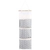 3 Pockets Storage Bag, Hanging Storage Pockets, Wall Door Closet