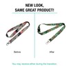 Lucky Line Lanyard with Swivel Snap, Camo Design (C202), Camouflage,