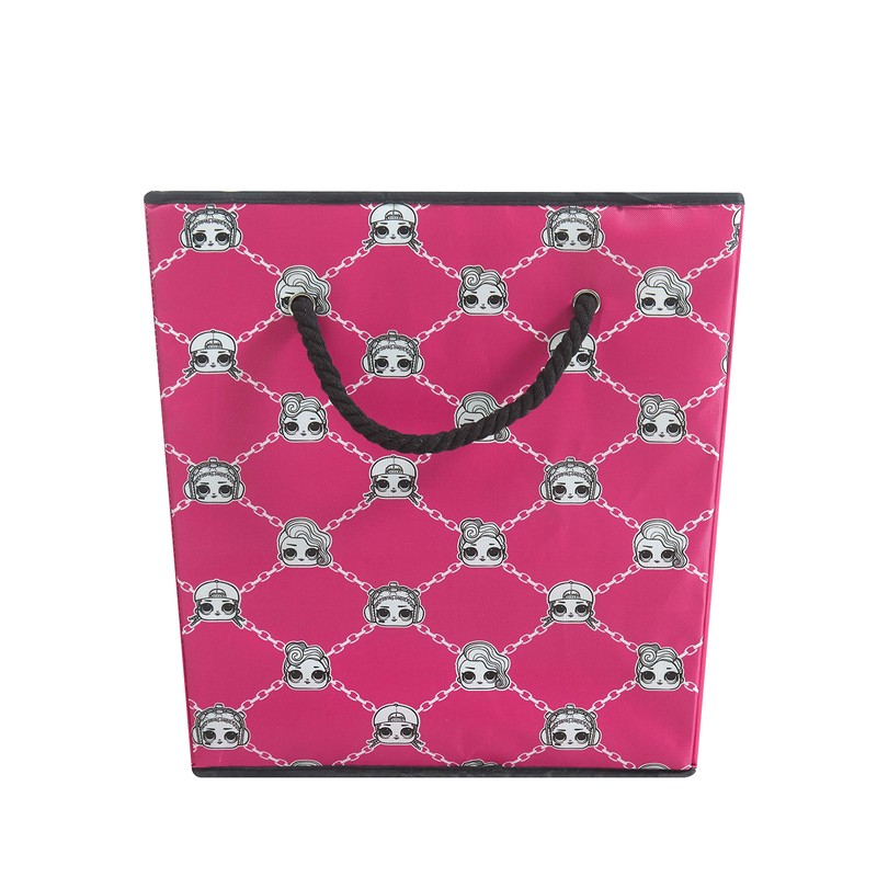 LOL Surprise Square Storage Bin with Handles, Set of 2,