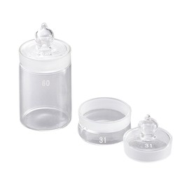 Azuone 6-743-05 Weighing Bottle, Tubular 2.0 x 3.1 inches (50 x 80 mm), 4.7 fl oz (120 ml)